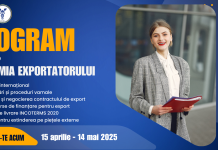 Program de instruire ”Academia Exportatorilor”