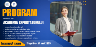 Program de instruire ”Academia Exportatorilor”